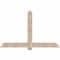 Ekena Millwork Eugene Smooth Timber Gable Bracket, Douglas Fir, 72"W x 45"H x 5 1/2"D x 5 1/2"F, 15/12 Pitch GBW072X45X0606EUG00SDF - alternate 1